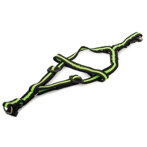 Повідець з ременями шлейки для собак і кішок зелений